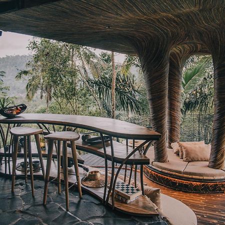 הוילה Selat Hideout Eco Bamboo House Bali מראה חיצוני תמונה