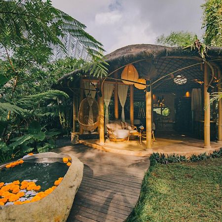 הוילה Selat Hideout Eco Bamboo House Bali מראה חיצוני תמונה