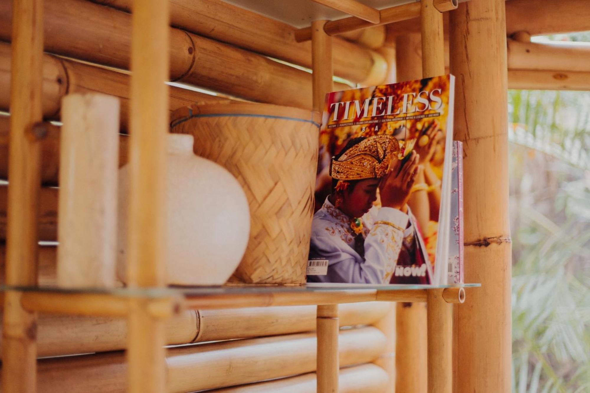 הוילה Selat Hideout Eco Bamboo House Bali מראה חיצוני תמונה