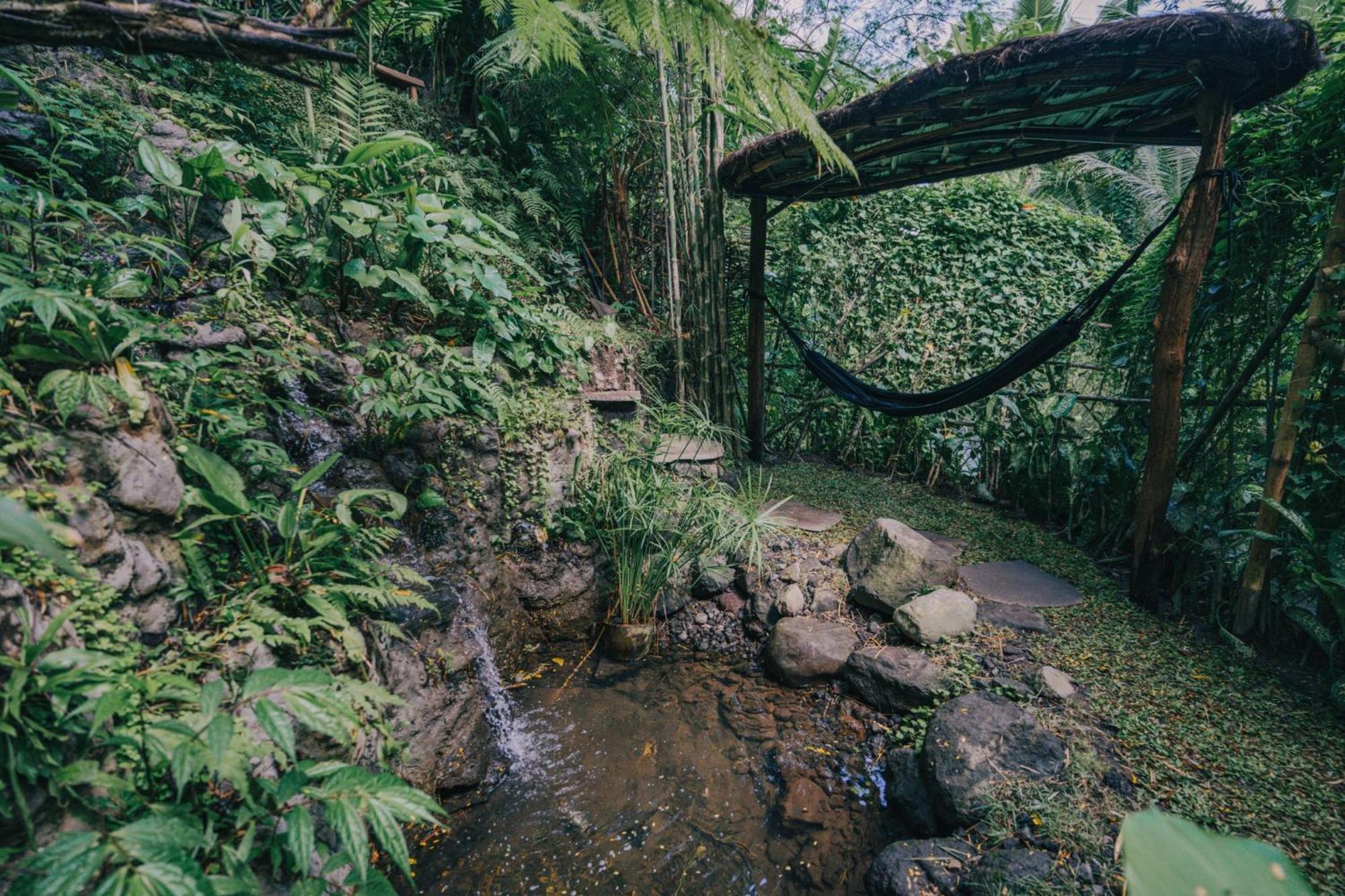 הוילה Selat Hideout Eco Bamboo House Bali חדר תמונה