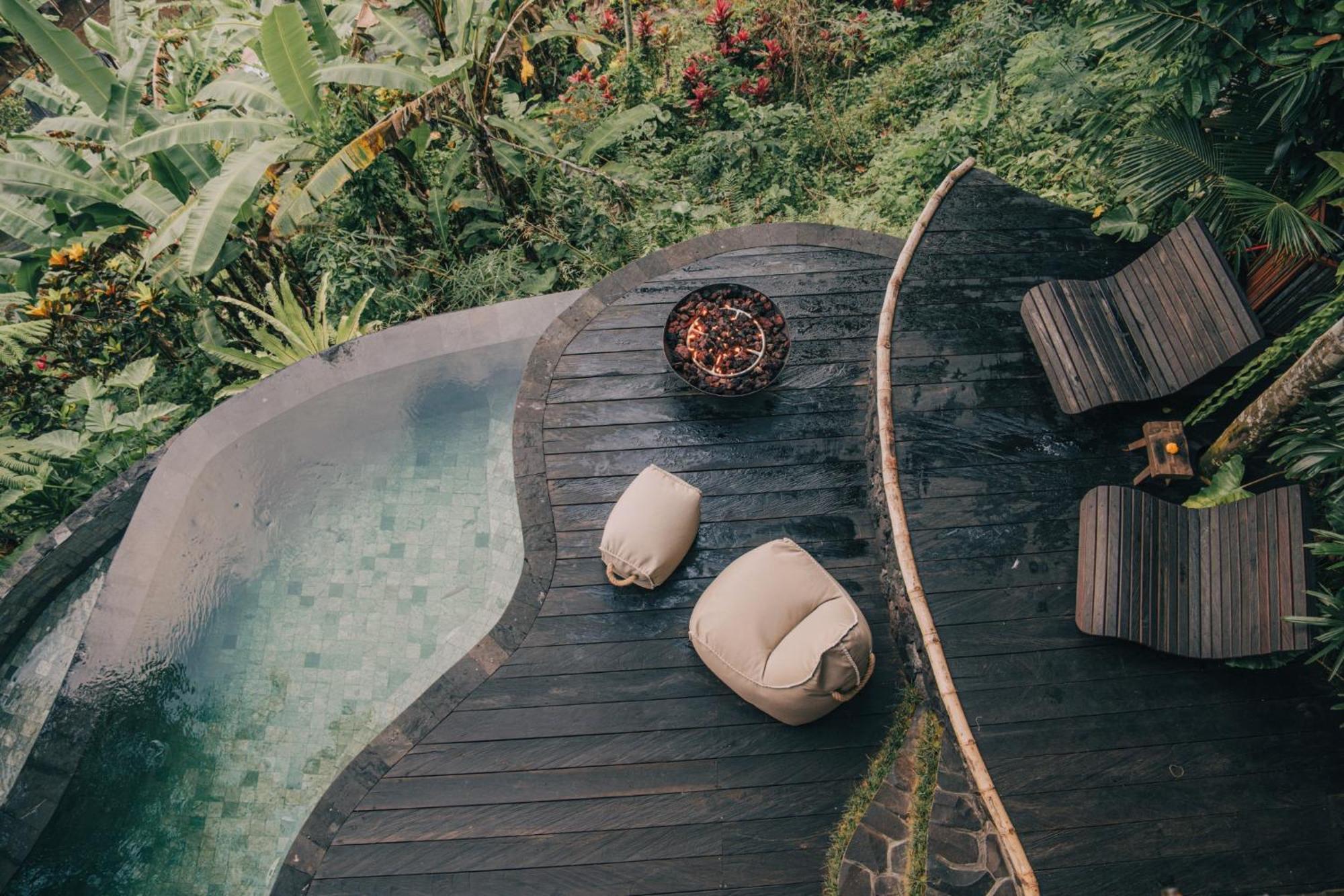 הוילה Selat Hideout Eco Bamboo House Bali חדר תמונה