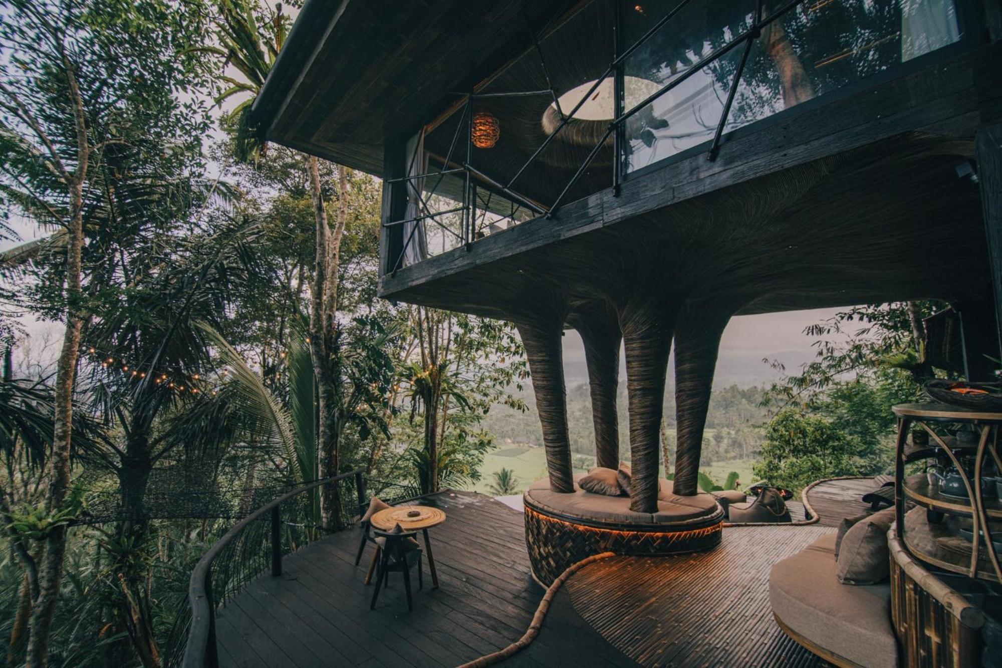 הוילה Selat Hideout Eco Bamboo House Bali חדר תמונה