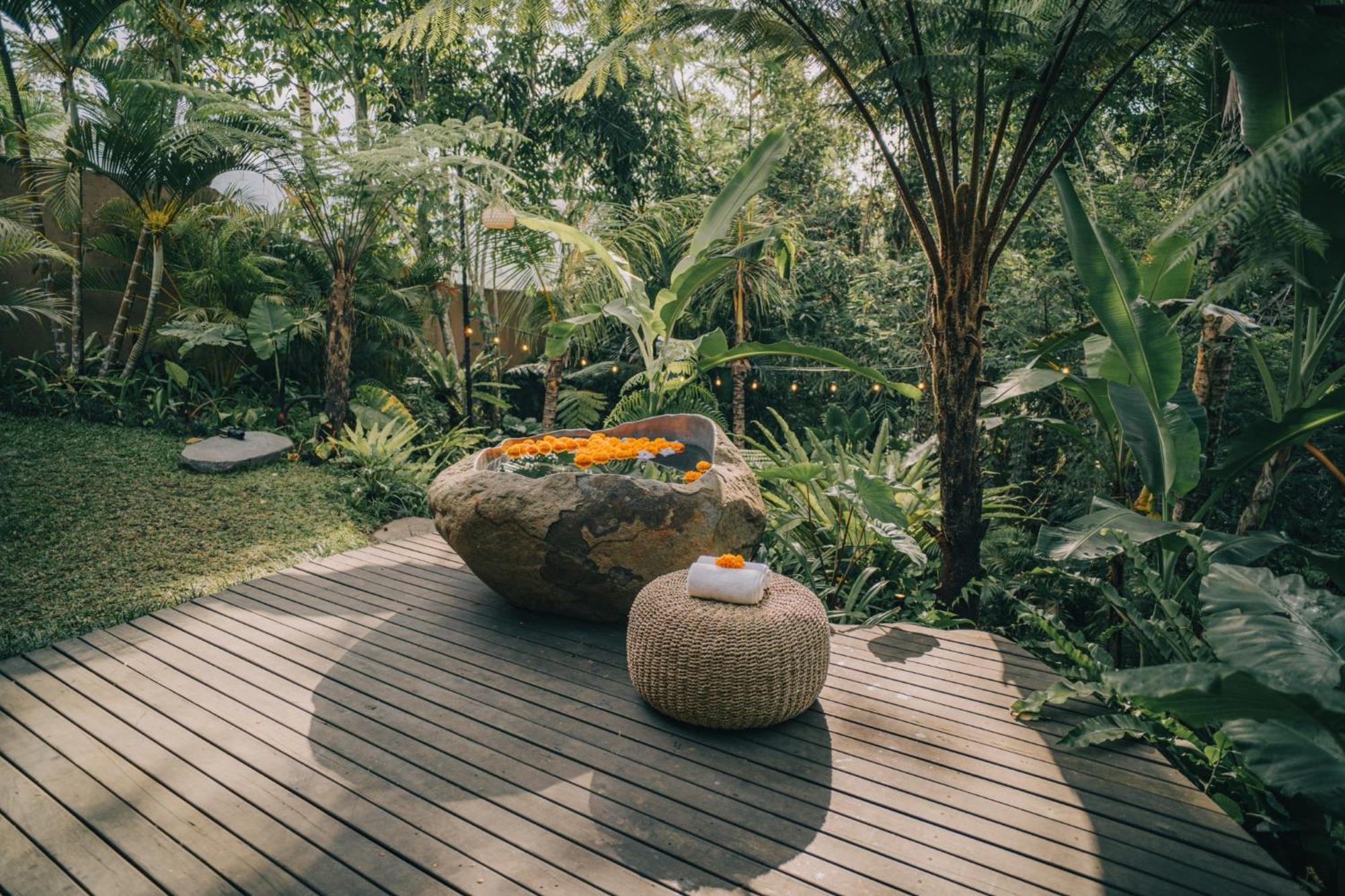 הוילה Selat Hideout Eco Bamboo House Bali חדר תמונה